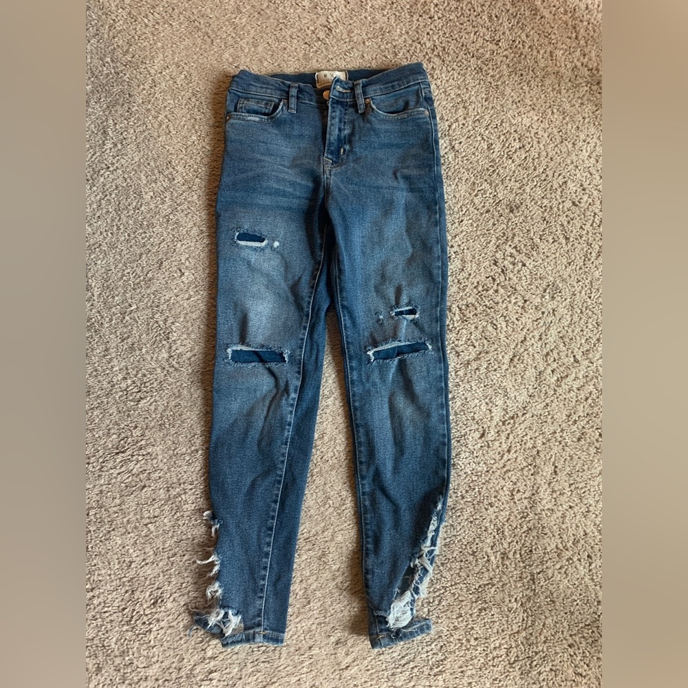 Free People distressed jeans - Picture 14 of 15